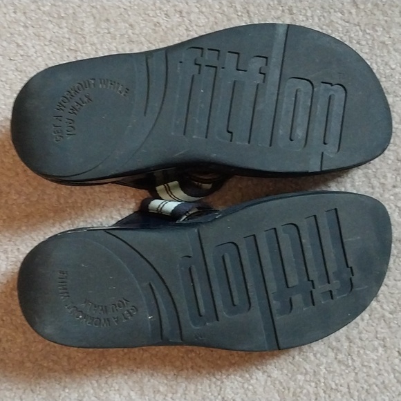Fitflop sandal thongs sz 8 - Picture 7 of 7